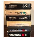 O - Vintage Collection of Eight Track Tapes Including Star Wars, Steve Miller, Alabama and More