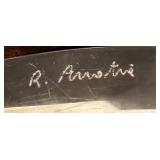 O - Vintage Renato Anatra Signed Art Glass Fish Sculpture