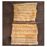 O - Vintage Woven Handmade Saddle Bag