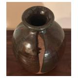 O - Pretty Handmade Pottery Vase / Handcrafted Studio Pottery Vase