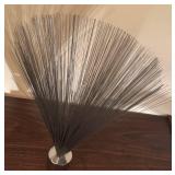 BR2 - Dave Grossman Wire Spray Sculpture in the Manner of Bertoia / Vintage Dave Grossman Vintage Metal Wire Sculpture