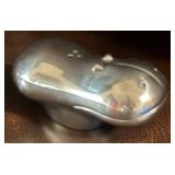 O - Nambe Hippo Salt and Pepper Shaker Set