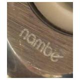 O - Nambe Hippo Salt and Pepper Shaker Set