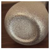 BR2 - Akcam Handmade Silver Glitter Vase