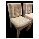 BR2 - Pair of Vintage Upholstered Accent Chairs