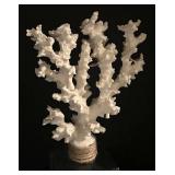 BR2 - Coral Decor on Glass Base