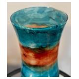 BR2 - Vibrant Multicolor Glass Vase