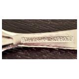 K - Sheffield England Blue and White Porcelain Handle Serving Utensil Set