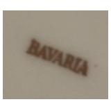 LR - Set of 2 Vintage Dresden and Bavaria Porcelain Bowls with Floral Designs