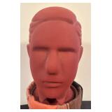 LR -  Unique Head with Multicolor Fabric Wrapped Pot Base