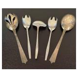 K - Dansk and Germany Marked Serving Utensils Set of 5