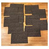 LR - Collection of Sonoma and Assorted Placemats - Woven, Faux Leather and Textured Sets