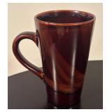 LR - Home Stoneware Tortoise Shell Dinnerware Set with Plates, Bowls, and Mugs