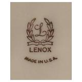 LR - Lenox Gold Trimmed Serving Bowls and Ashtray