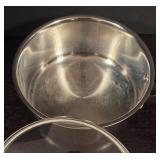 LR - Set of 3 Cuisinart Stainless Steel Saucepans with Lids