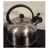 LR - Stainless Steel Kitchenware Set with Stock Pot, Serving Trays and Kettle