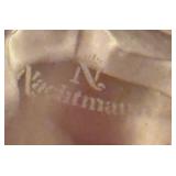 LR - Nachtmann Frosted Crystal Hippo Figurine