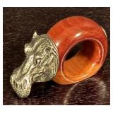 LR - Collection of Hippo Figurines with Various Designs with Print