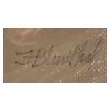 LR - Fred Blumenthal Original Abstract Unframed Painting