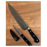 K - Wusthof Classic 14.5-Inch Chef Knife and Farberware Paring Knife