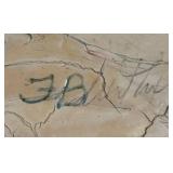 LR - Fred Blumenthal Original Abstract Painting, Unframed