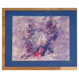 LR - Fred Blumenthal Original Abstract Painting Unframed