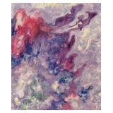 LR - Fred Blumenthal Original Abstract Painting Unframed