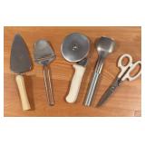 LR - Large Kitchen Utensil and Gadget Collection Including Colander, Measuring Cups, Oven Mitts and More!