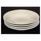 K - Assorted White Dinnerware Set with Plates and Bowls by Home, Studio and Myott Meakin