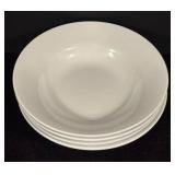 K - Assorted White Dinnerware Set with Plates and Bowls by Home, Studio and Myott Meakin