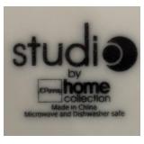 K - Assorted White Dinnerware Set with Plates and Bowls by Home, Studio and Myott Meakin