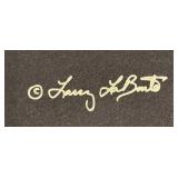 LR - Set of 3 Larry Labonté Unframed Fabric Art Prints In the Beginning, Earth Warrior, Metamorphosis