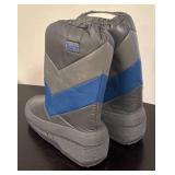 LR - Baxter Gray and Blue Boots Size 9-10