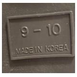 LR - Baxter Gray and Blue Boots Size 9-10