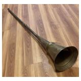 LL  - Vintage 6 Foot Brass Horn