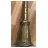 LL  - Vintage 6 Foot Brass Horn