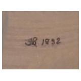 LL  - Fred Blumenthal Original Unframed Abstract Painting