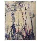 LL  - Fred Blumenthal Original Framed Abstract Painting