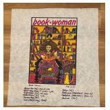 LL  - Set of 4 Unframed Kiki Art Fabric Prints