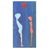 LL  - Framed Original Artwork by Fred Blumenthal