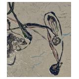 LL  - Fred Blumenthal Original Abstract Unframed Painting