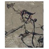 LL  - Fred Blumenthal Original Abstract Unframed Painting