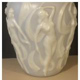 K - Phoenix Sculptured Artware Dancing Nudes Vase