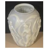 K - Phoenix Sculptured Artware Dancing Nudes Vase