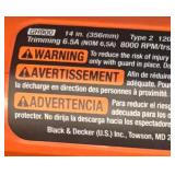 G - Black & Decker 14-Inch Electric Trimmer/Edger Model: GH900