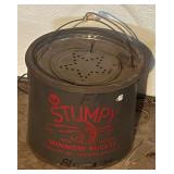 G - Set of 2 Vintage Minnow Buckets Stumpy & Frabill