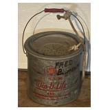 G - Set of 2 Vintage Minnow Buckets Stumpy & Frabill