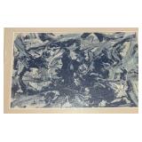 LL  - "A View from Space" Original Abstract Painting by Fred Blumenthal