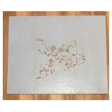 LL  - Original Unframed Abstract Painting by Fred Blumenthal