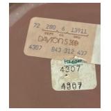 LL  - Vintage Haeger Vase in Glossy Mauve